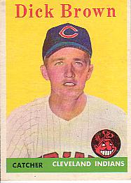 1958 Topps      456     Dick Brown RC